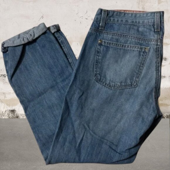 Tommy Hilfiger Women's Slim Slouch Blue Boyfriend Jeans Size 6 - Picture 2 of 4